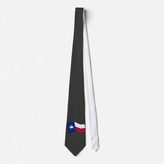 Texas State Flag Neck Tie (Front)