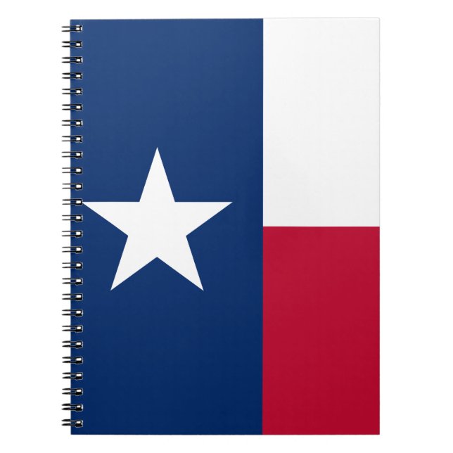 Texas State Flag Notebook (Front)