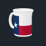 Texas State Flag Pitcher<br><div class="desc">Awesome Pitcher with Flag of Texas State. United States of America. This product its customizable.</div>
