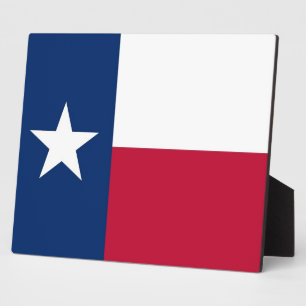 Texas State Flag Plaque