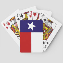 Texas State Flag Playing Cards