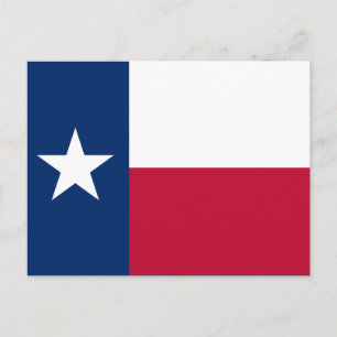 Texas State Flag Postcard