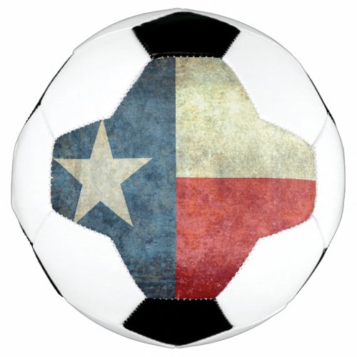Texas State Flag Soccer Ball