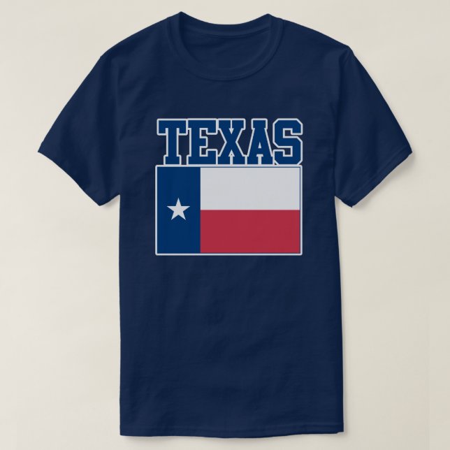 Texas State Flag T-Shirt (Design Front)
