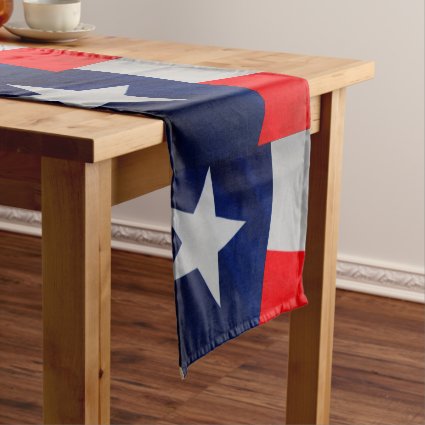 Texas State Flag Table Runner