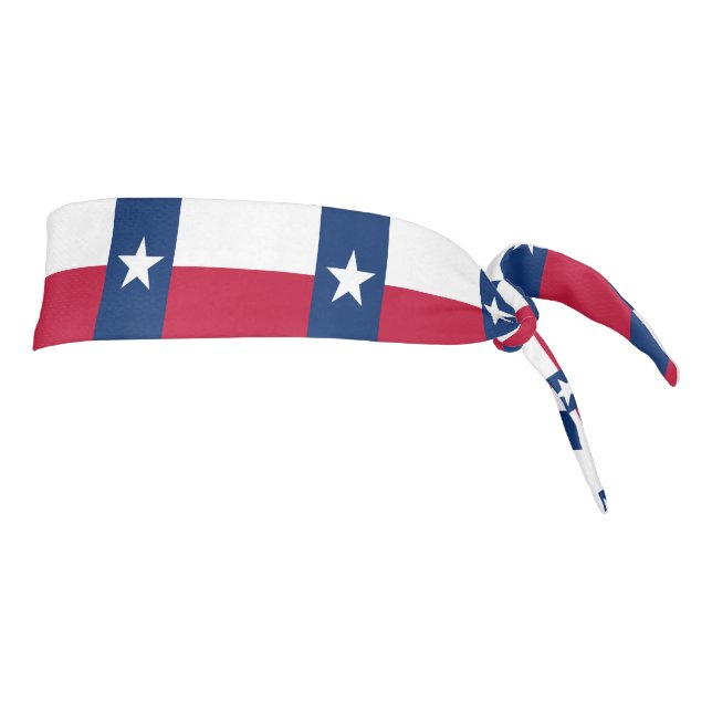 Texas State Flag Tie Headband (Rotate 90)