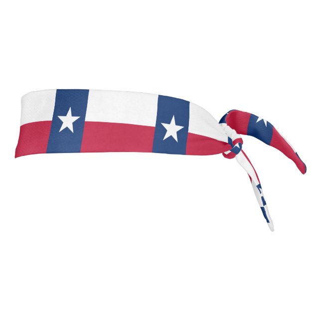 Texas State Flag Tie Headband (Rotate 90)