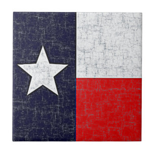 TEXAS STATE FLAG Tile