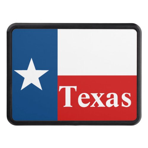 Texas State Flag Trailer Hitch cover