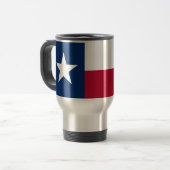Texas State Flag Travel Mug (Front Left)
