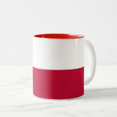 Texas State Flag Two-Tone Coffee Mug (Front Right)