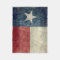 Texas state flag vintage retro Fleece Blanket