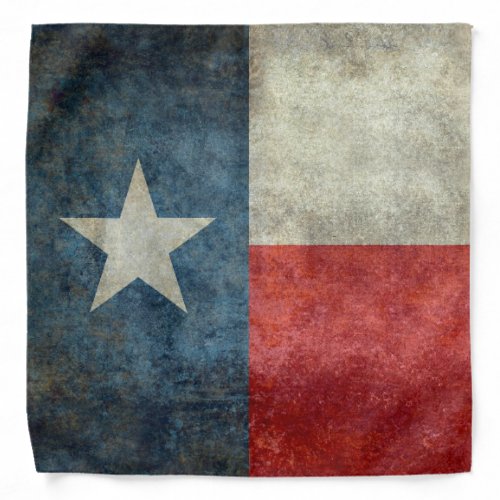 Texas state flag vintage retro style Bandana