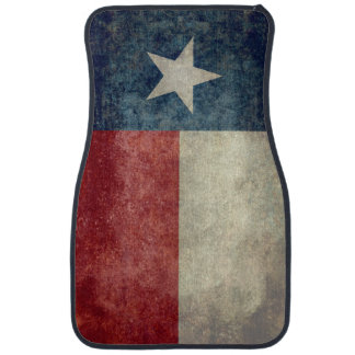 Texas state flag vintage retro style Car Mats