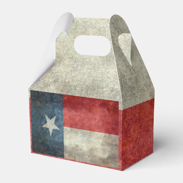 Texas state flag vintage retro style gift boxes (Front Side)