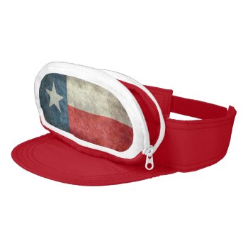 Texas State Flag Vintage Retro Style Visor by Lonestardesigns2020 at Zazzle