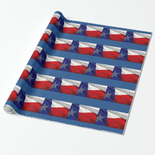 Texas State Flag Wrapping Paper