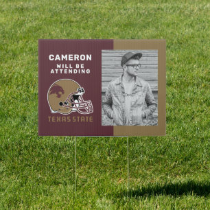 Texas State Graduate Will Be Attending Sign
