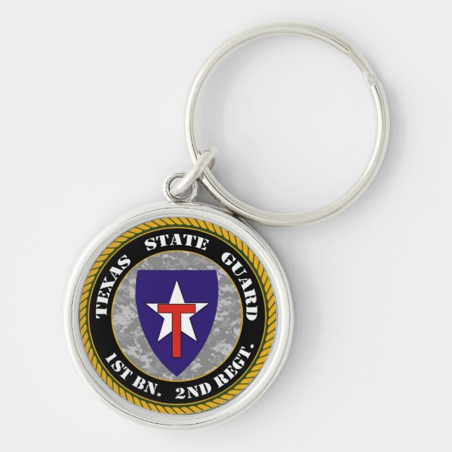 Texas State Guard Key Chain (Front)