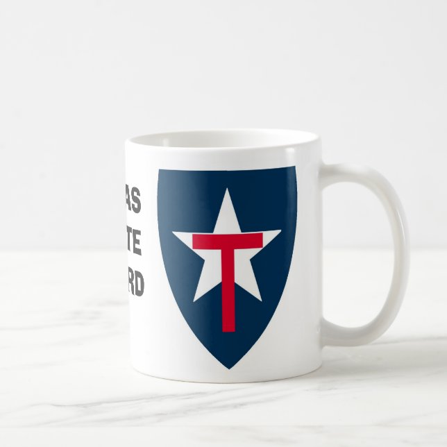 TEXAS STATE GUARD MUG (Right)