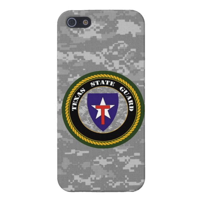 Texas State Guard Phone Case (Back)