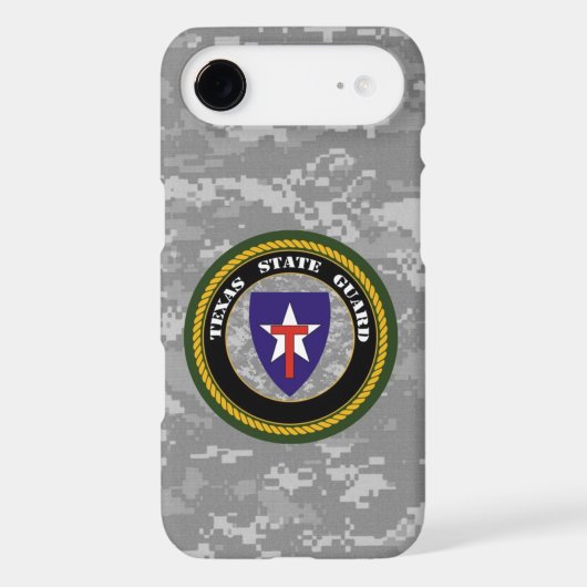 Texas State Guard Phone Case (Back)