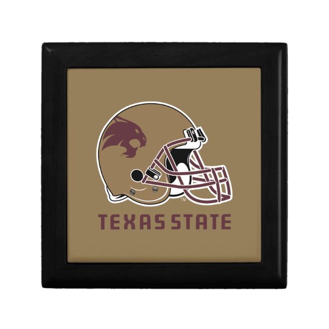 Texas State Helmet Logo Gift Box (Front)