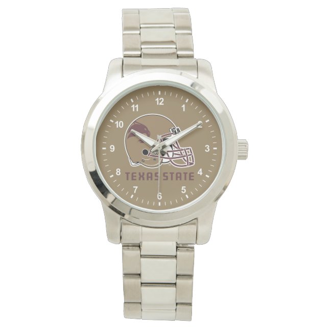 Texas State Helmet Logo Watch (Front)