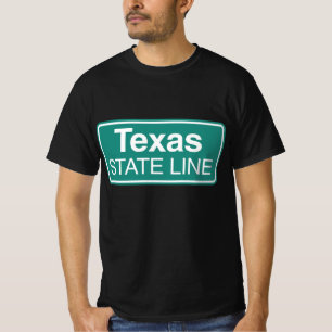 Texas State Line T-Shirt