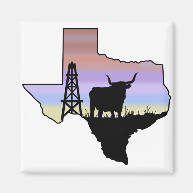 Texas State Magnet (Front)