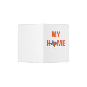TEXAS STATE MAP - PASSPORT HOLDER