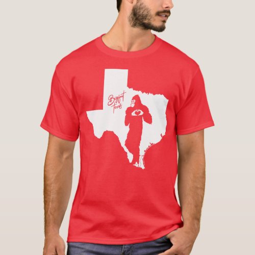 Texas State Map T_Shirt