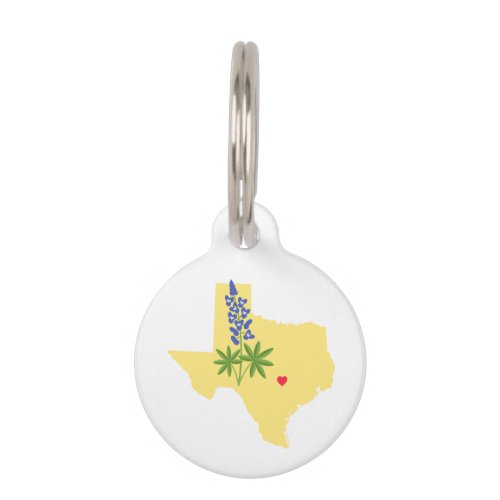 Texas State Pet ID Tag