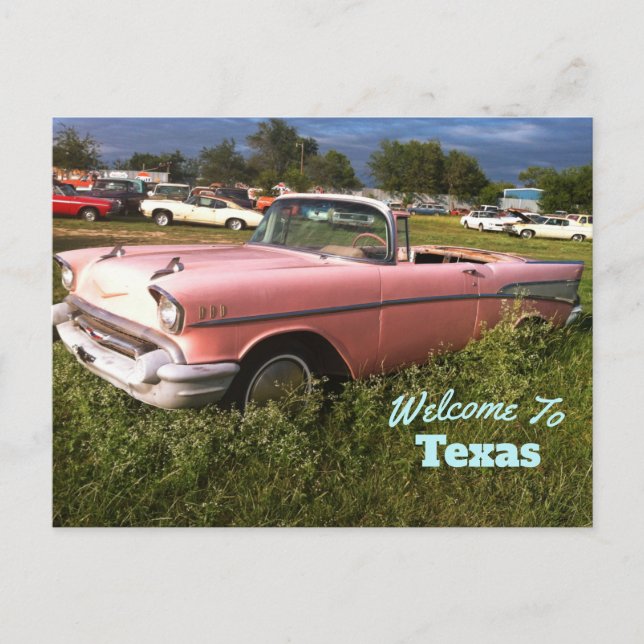 Texas State Postcard (Front)