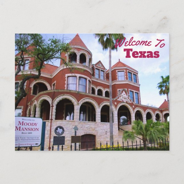 Texas State Postcard (Front)