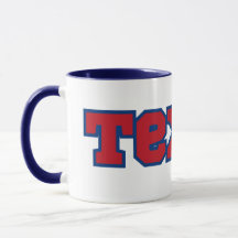 Texas State Pride Custom Two-Tone Coffee
