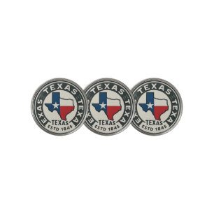 Texas state pride Golf Ball Marker