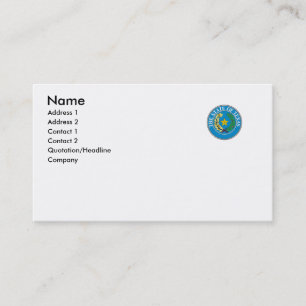 Texas State Seal Business Card