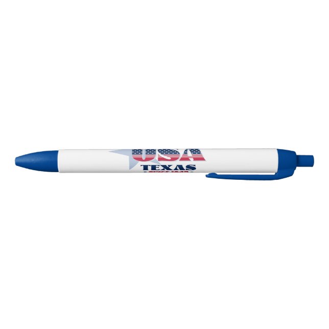 Texas State Stars and Stripes Pen (Bottom)