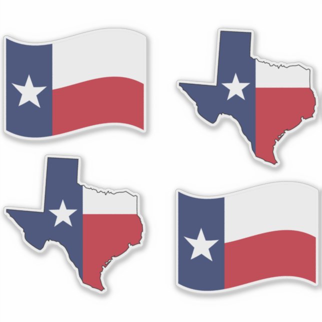 Texas State Sticker (Front)