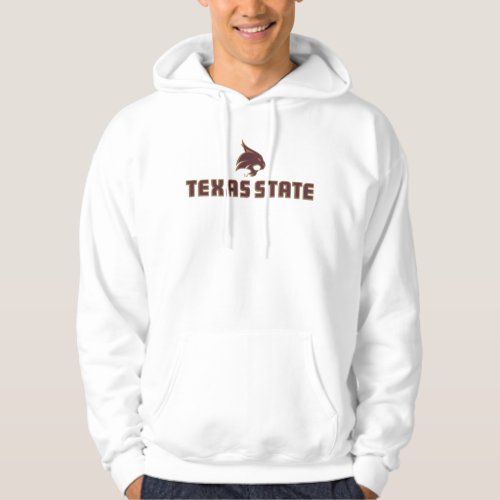 Texas State Supercat Logo Hoodie