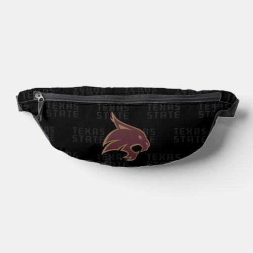 Texas State Supercat Watermark Fanny Pack