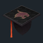 Texas State Supercat Watermark Graduation Cap Topper<br><div class="desc">Check out these new Texas State University designs! Show off your TSU Bobcats pride with these new Texas State products. These make perfect gifts for the Bobcats student, alumni, family, friend or fan in your life. All of these Zazzle products are customizable with your name, class year, or club. Go...</div>