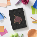 Texas State Supercat Watermark iPad Pro Cover<br><div class="desc">Check out these new Texas State University designs! Show off your TSU Bobcats pride with these new Texas State products. These make perfect gifts for the Bobcats student, alumni, family, friend or fan in your life. All of these Zazzle products are customizable with your name, class year, or club. Go...</div>