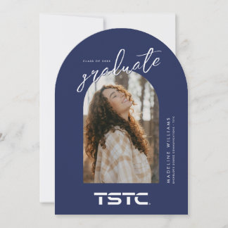 Texas State Technical College Graduation Invitation