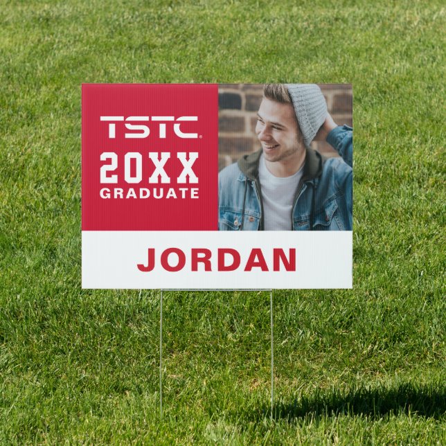 Texas State Technical College Graduation Sign (Insitu)