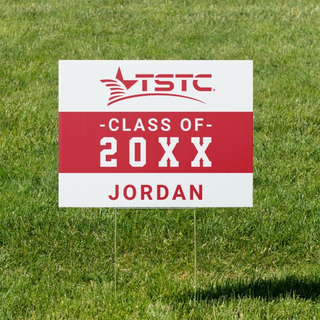 Texas State Technical College Graduation Sign (Insitu)