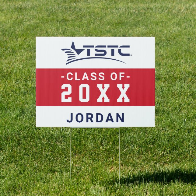 Texas State Technical College Graduation Sign (Insitu)