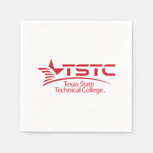 Texas State Technical College Logo Napkins