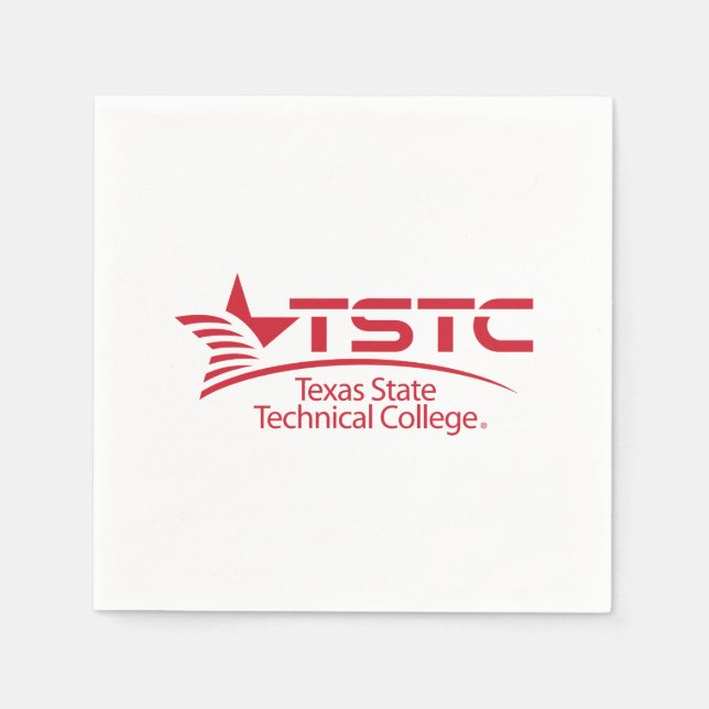 Texas State Technical College Logo Napkins (Front)